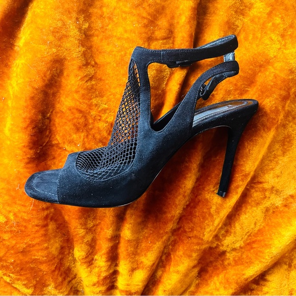 💸 SALE 💸 • the Alexander Wang Piper Fishnet sandal heels - Picture 3 of 9